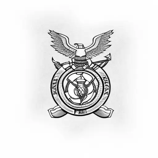 USMC  tattoo design idea