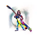 kurt cobain tattoo design idea