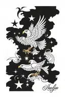 you'll never walk alone   tattoo design idea