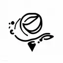 gravity tattoo design idea