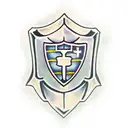 crusader shield tattoo design idea