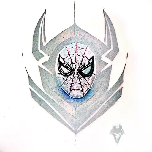 spiderman tattoo design idea