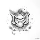 discipline  tattoo design idea