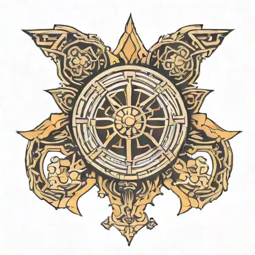 star wars imperial logo tattoo design idea