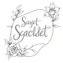 scarlett name tattoo tattoo design idea