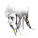 machine gun kelly tattoo design idea