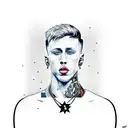 machine gun kelly tattoo design idea