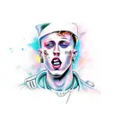 machine gun kelly tattoo design idea
