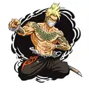 Bleach anime tattoo design idea