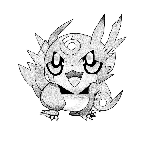 Pokemon tattoo design idea