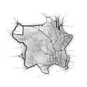 texas map with swangers rims tattoo design idea