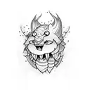 90's cartoon tattoo design idea