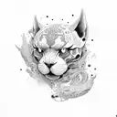 Castor tattoo design idea