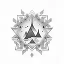 Good vibes tattoo design idea