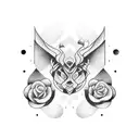 Good vibes tattoo design idea