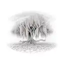 willow tree  tattoo design idea