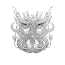 jormungandr tattoo design idea