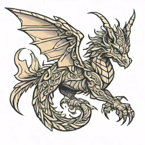 Dacian Draco tattoo design idea