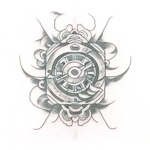 FRAG chrono trigger tattoo design idea