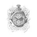 FRAG chrono trigger tattoo design idea