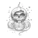 And if you go, I wanna go with you  And if you die, I wanna die with you tattoo design idea