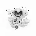 And if you go, I wanna go with you  And if you die, I wanna die with you tattoo design idea