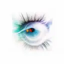 Visualize the lyrics 'with a windshield sunset in your eyes like a water color painted sky' tattoo design idea