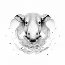 tapir tattoo design idea