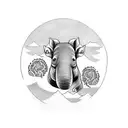 tapir tattoo design idea