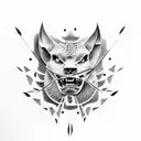 pantera furiosa tattoo design idea