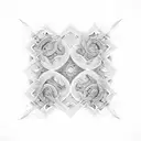 Fractal universe fractal pattern fractal based tattoo design idea