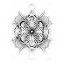 Fractal universe fractal pattern fractal based tattoo design idea