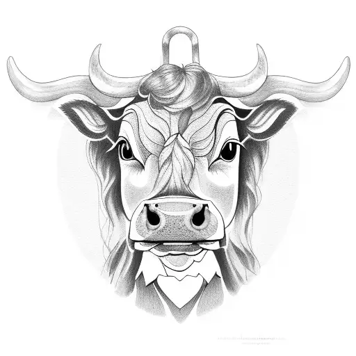 cow matching tattoos romantic tattoo design idea