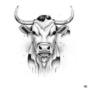 cow matching tattoos romantic tattoo design idea