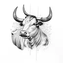 cow matching tattoos romantic tattoo design idea