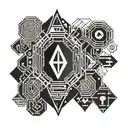 fati love tattoo design idea