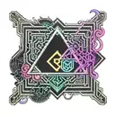 fati love tattoo design idea