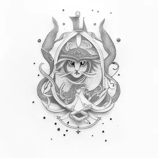 ancla, libra, rosario tattoo design idea