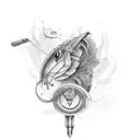 shotgun tattoo design idea