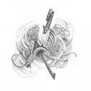 shotgun tattoo design idea