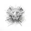 shotgun tattoo design idea