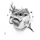 shotgun tattoo design idea