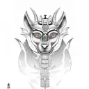 Anubis tattoo design idea