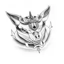 Anubis tattoo design idea