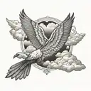 Dream Chaser Tag, Camden Arkansas Area Code, Clouds, Dove tattoo design idea