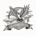 Dream Chaser Tag, Camden Arkansas Area Code, Clouds, Dove tattoo design idea