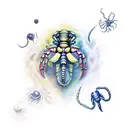 scorpio and cancer tattoo design idea