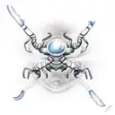 scorpio and cancer tattoo design idea