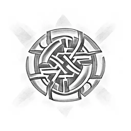 Swastika  tattoo design idea