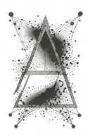 deathly hallows symbol tattoo design idea